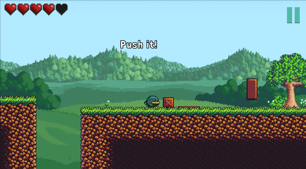 ScanLand Screenshot - Push puzzle