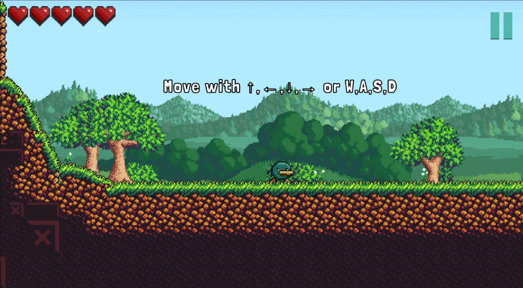 ScanLand Screenshot - Movement tutorial